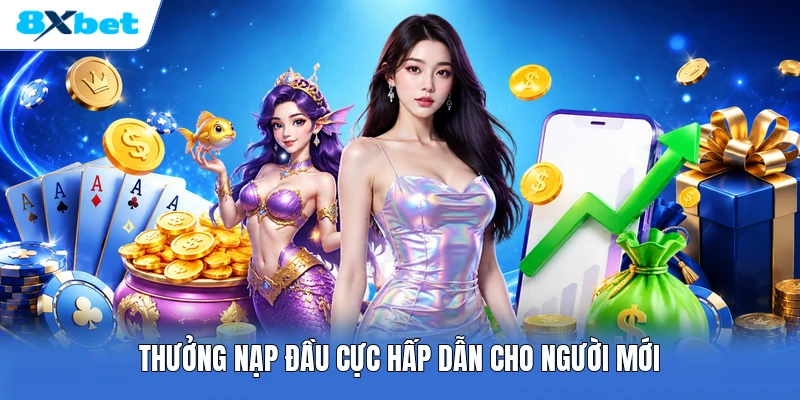 Thưởng nạp đầu cực hấp dẫn cho người mới